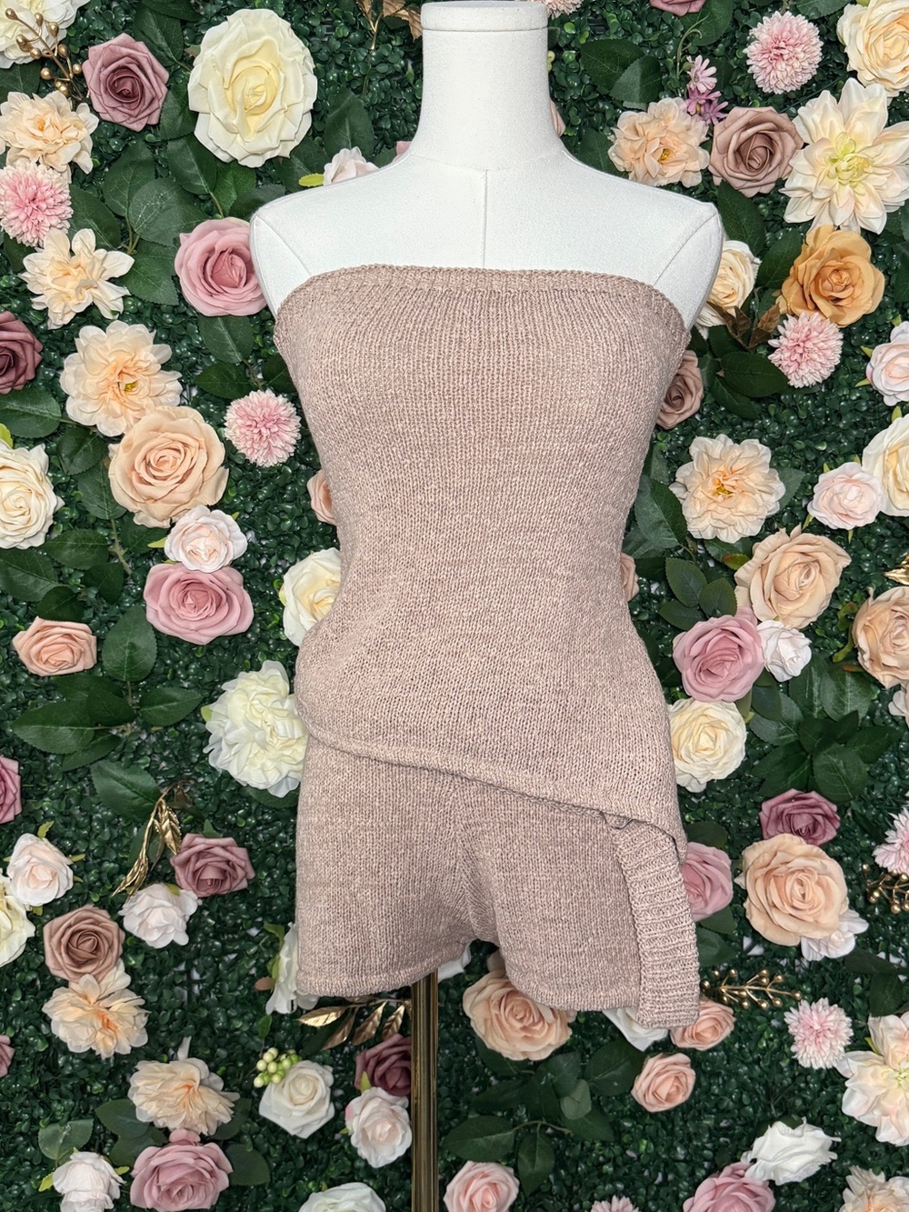 Zara Pastel Pink Knit Set NWOT in Pastel Pink